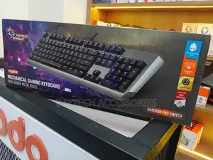 This Is a Porodo Gaming Mechanical Keyboard (Model Pdx219).