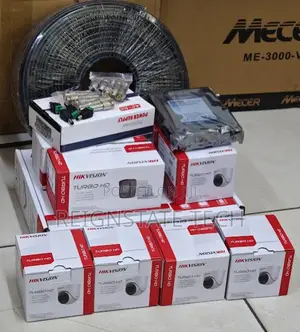 Hikvision 8 Channel Full Hd CCTV Kit 1080p Night Vision Cameras 1tb