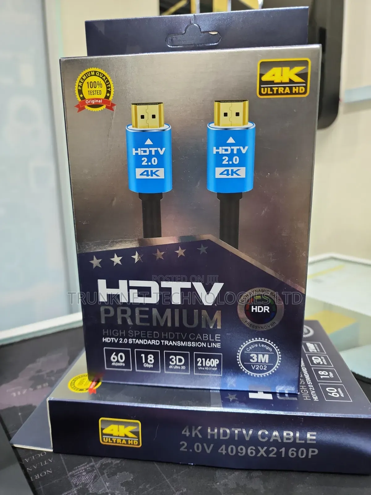 Ultra Hd Hdmi 2.0 Premium High-Speed Cable - 18gbps, Hdr, 3m Length
