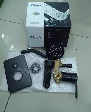 Brimix Shower Mixer. Black (Concealed