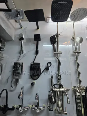 Brimix Shower Mixer (Black and Silver