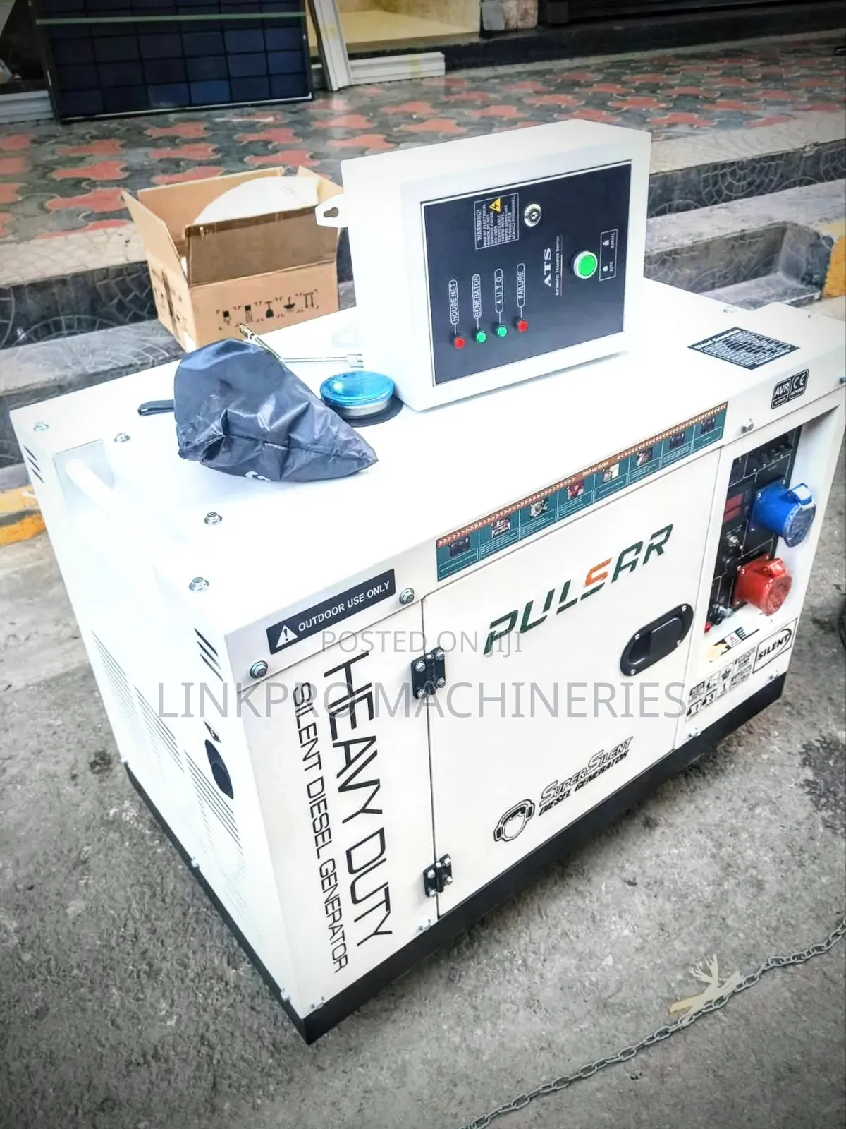 15kva Pulsar Diesel Generator Three Phase With Ats