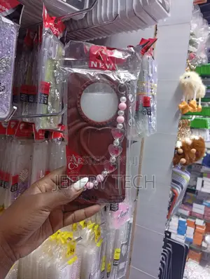 Samsung Galaxy A35 Protective Phone Case With Heart-Themed Strap