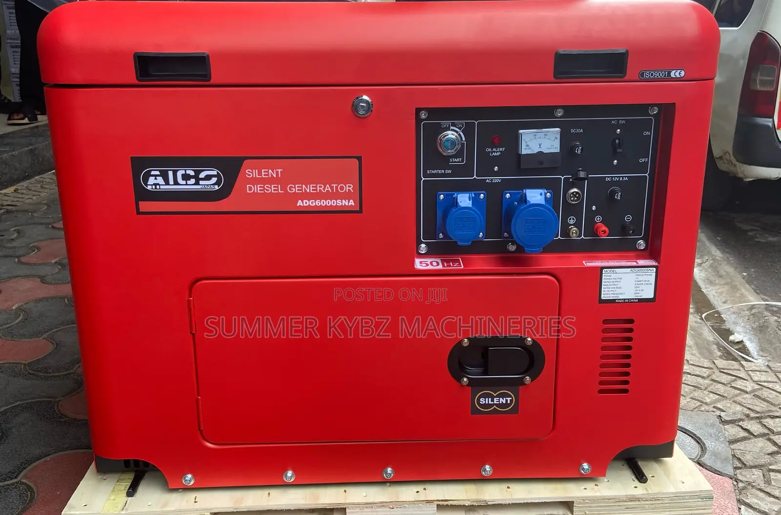 Aico Silent Diesel Generator With Ats 7.5 Kva