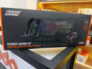 Porodo Gaming 4in1 Combo With Keyboard, Headphone, Mouse and Mouse Pad