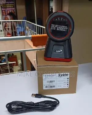 Efficient Syble Xb-8602 2d Desktop Table Mount Barcode