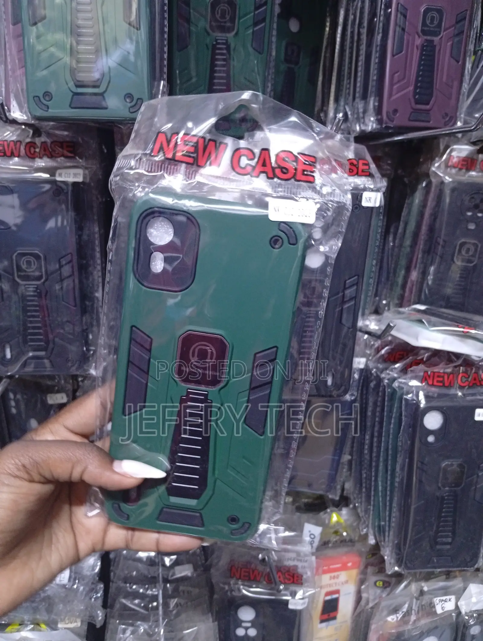 Nokia C12 Green, Rugged Protective Case