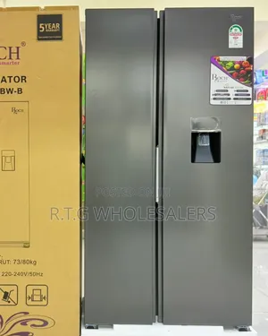 Roch 439l Side by Side Fridge RFR-540sbw-B Dispenser