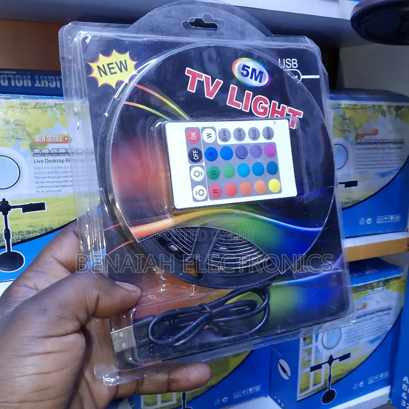 Tv Light Usb Strip Light Remote Control,App