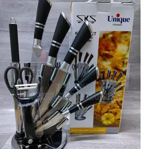 Knivies Unique Classy 9pcs Stainless Steel.