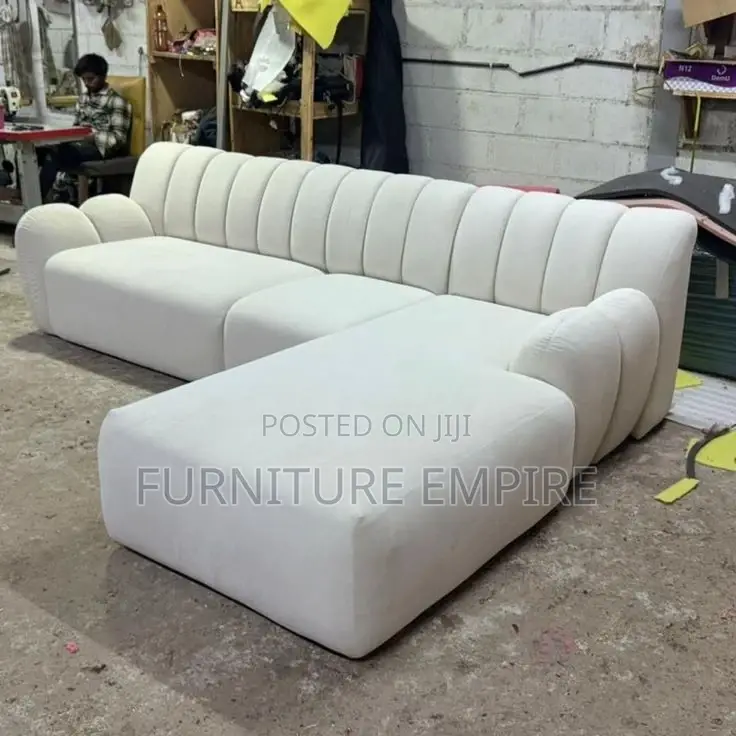 Pearl L- Shaped Sofa Set
