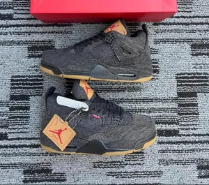 High Fashion Air Jordan 4 Quality Leather Sneakers