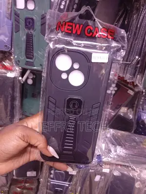 Tecno Spark Go 1 Soft Silicone Layer With a Hard Polycarbonate Case