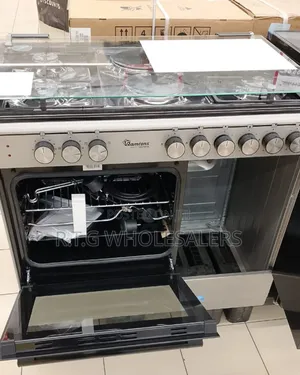 Ramtons Rf/496 60×90 Stainless Steel Cooker With Gas Compartment