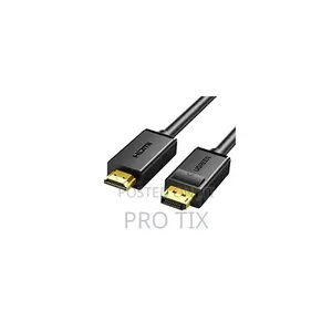 Ugreen Dp Male to Hdmi Male Cable 5m (Black)