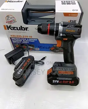 Kzubr Kbleid-21v-10 Cordless Impact Drill Set.