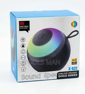 X-822 Wireless Bluetooth Speaker Disco Series - Rgb, Hi-Fi Sound