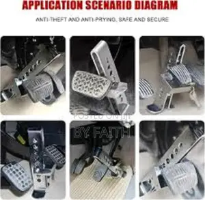 Clutch Lock Auto Supplies Car Brake Pedal Lock (Pack of 1)