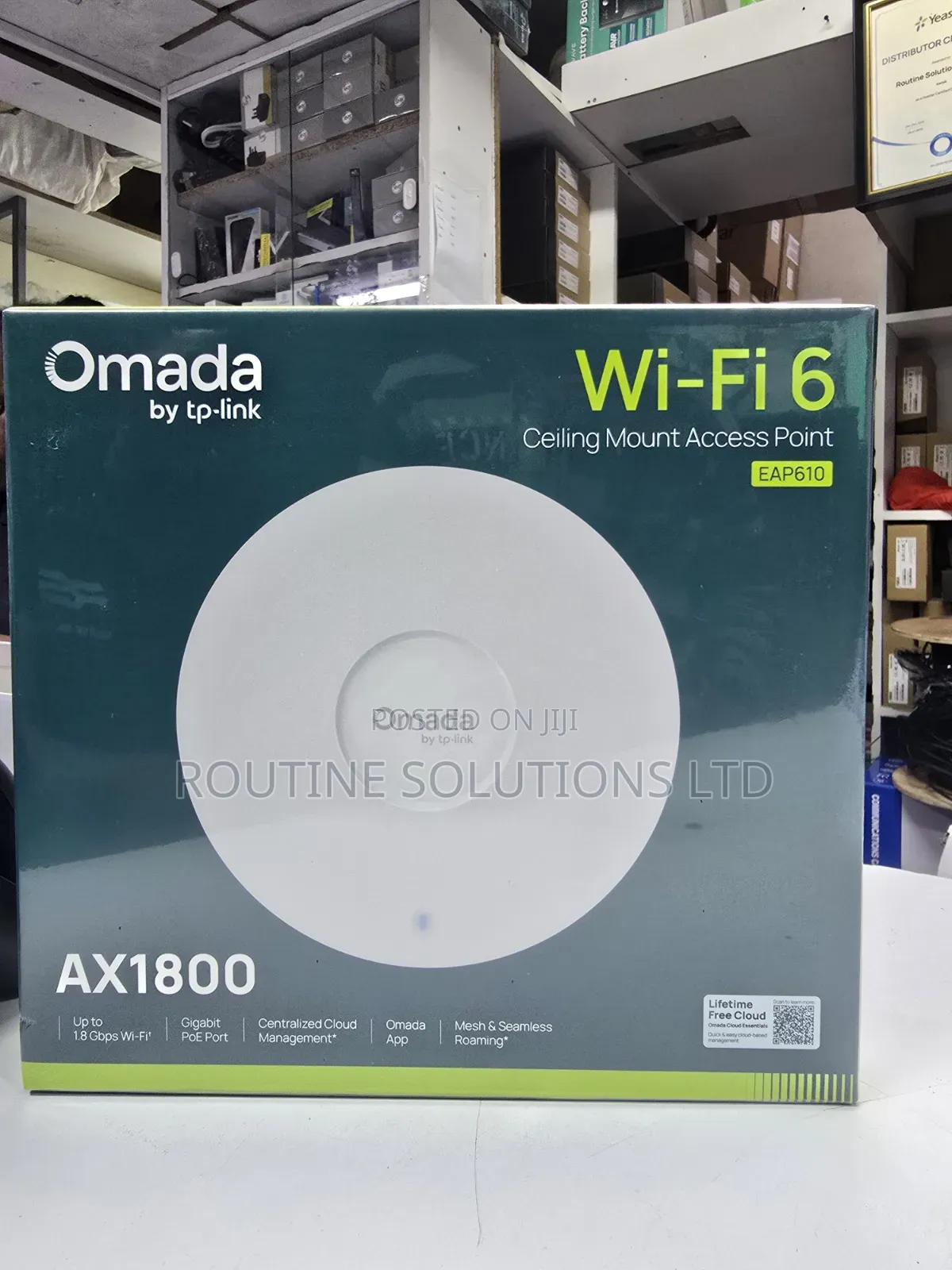 Tp-Link Wifi 6 Ceiling Mount Access Point Eap610 Ax1800