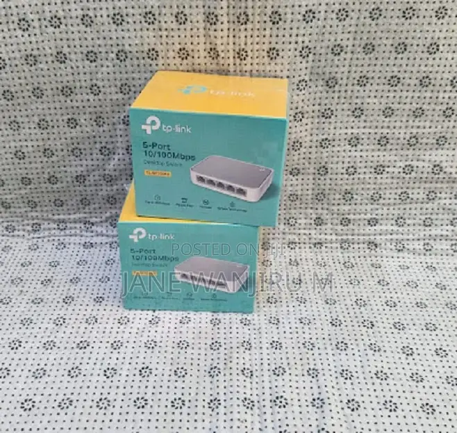 5 Port Ethernet Switch Tp-Link - For Cctv, Router,