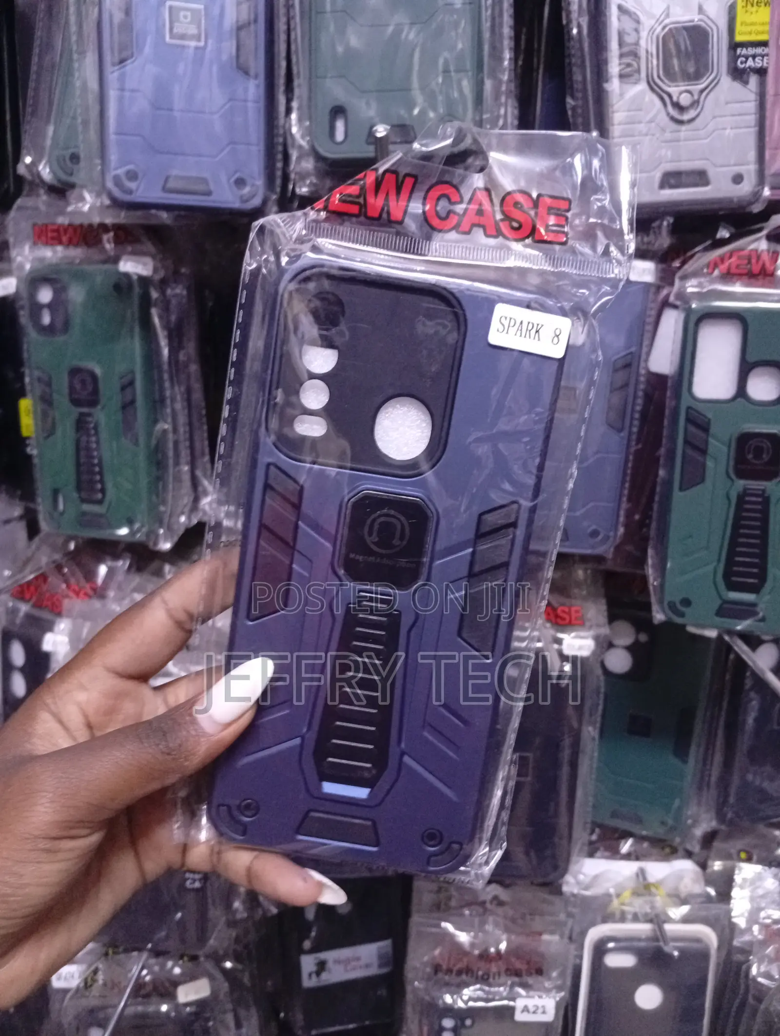 Tecno Spark 8 Durable Armor-Style Phone Case