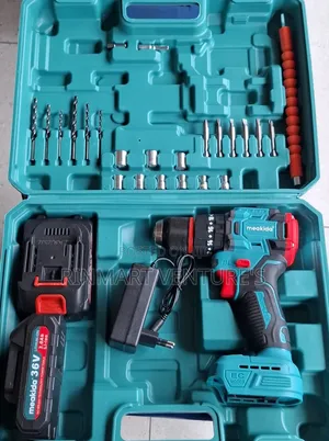 Meakida 36v Lithium Ion Brushless Cordless Drill and Screwdriver Set.