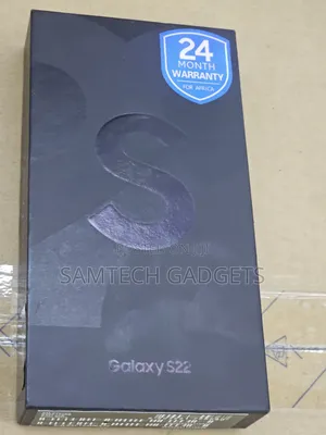 New Samsung Galaxy S22 5G 256 GB Black