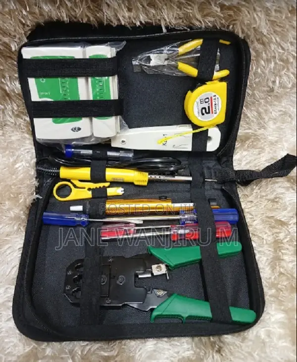 Rj45 Crimping Tool - For Cat5e, Cat6, Cat7 Cables