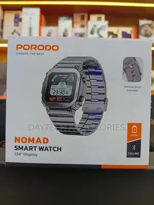 Porodo Nomad Smartwatch: 1.54" Display 5-Day Battery Life