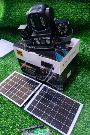 Solar Powered CCTV Camera 4g V380 Dual Solar Panels