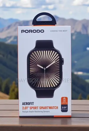 The Porodo Aerofit 2.01" Sport Smartwatch