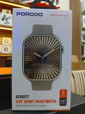 Porodo Sport Smart Watch With 2.01" Display Up to 5 Days Working Time