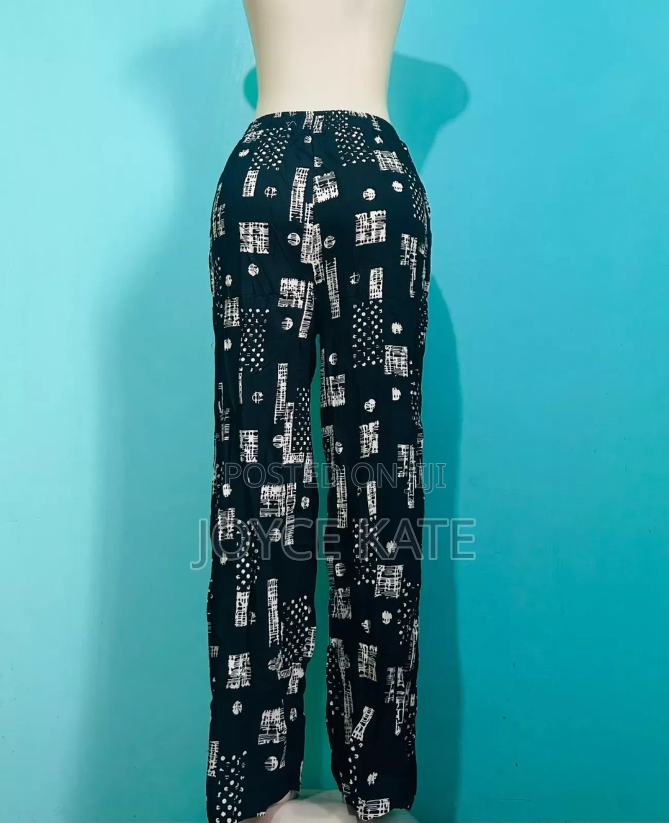 Cotton Palazzo Pants
