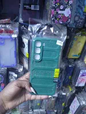 Tecno Spark 8p or Vivo Y29 Dark Green Silicone Cover