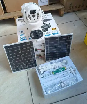 Solar PTZ Camera Dual Screen 6mp - 4g Sim