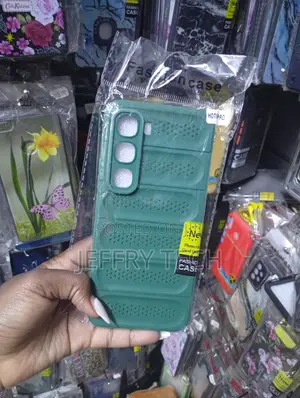 Tecno or Infinix "Puffer Jacket" Style Silicone Phone Case