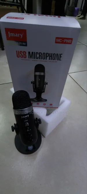 High Quality Jmary Usb Microphone – Studio Sound for Podcast Gaming