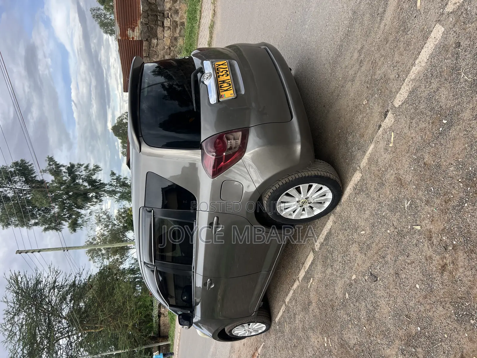 Toyota Ractis 2011 Brown
