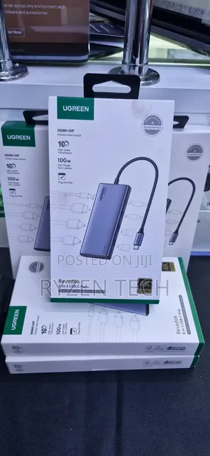 Ugreen Cm639 8-in-1 Docking Station Usb-C Port Converter