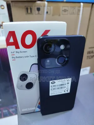 New Itel A06 64 GB Black
