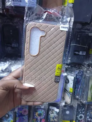 Tecno Spark 40 Pro Premium Woven Leather-Style Design Case