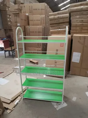 Green Shoe Rack