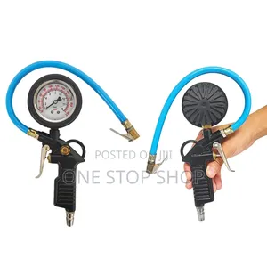Multifunctional Tire Pressure Gauge For Measuring,Inflating Tires