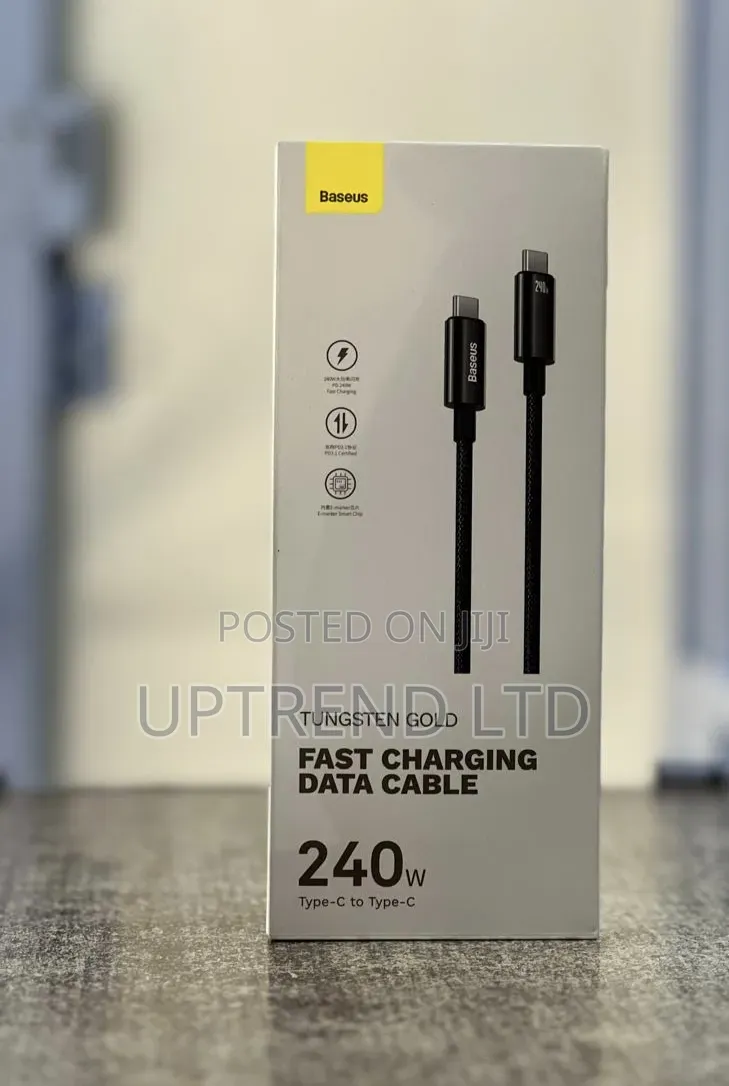 Baseus Tungsten Gold 240w Usb-C to Usb-C Cable