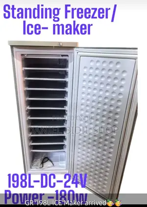 Dc Solar Standing Freezer Ice Maker