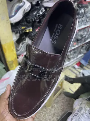 Timberland / Hugo Boss Wetlook Patent Leather Loafers