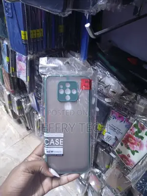 Tecno Camon 16 Frosted Smoke Back Cover