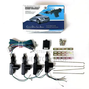 Universal Central 4 Electric Door Lock System Power Lock/Unlock Kit