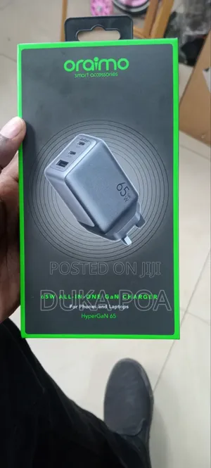 65w Charger Oraimo Phone and Laptop Charger