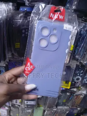 Itel, Infinix, and Tecno Liquid Silicone Protective Phone Case